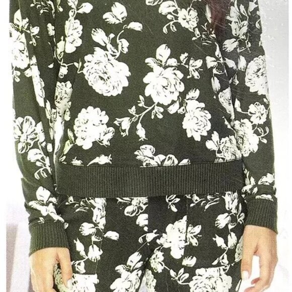 Honeydew Women’s Hacci Lounge Pajama Set (Olıve Foral, Small) - Picture 1 of 2